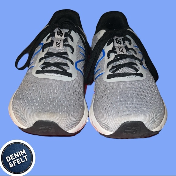 New Balance Men’s 520‎ V8 Running Shoe | Color: Grey/Blue | NEW/NIB!!?? main image 9